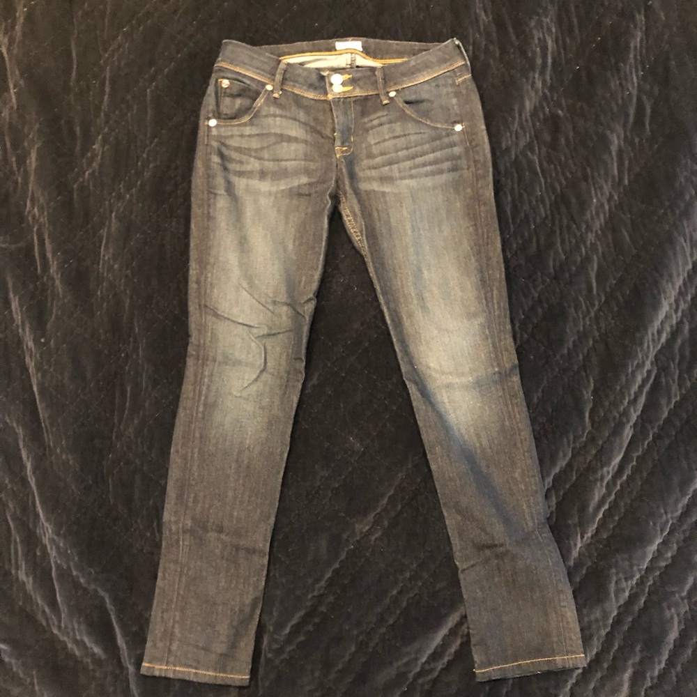 Hudson Collin Flap Skinny Jeans 28